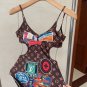 LV swimsuit, slim and beautiful upper body! Wearing very stylish SML_697