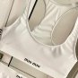miumiu new split swimsuit, knitted fabric, fashionable and trendy. Suitable for swimsuits in vari