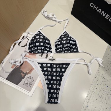 Miumiu swimsuit is a must-have for fashionistas. Super body shape! SML_685