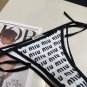 Miumiu swimsuit is a must-have for fashionistas. Super body shape! SML_686