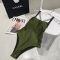 Miumiu swimsuit is a must-have for fashionistas. Super body shape! SML_688