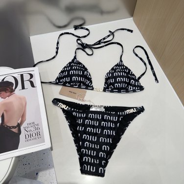 Miumiu swimsuit, the actual product is really beautiful! Can't capture its beauty, who_169