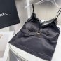 Miumiu tank top with built-in coaster, super explosive when worn alone with a jacket_1000