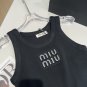 Miumiu vest, super explosive when worn alone with a jacketOne size fits all_1052