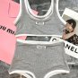 Miumiu's new socialite style split swimsuit (without chest cushion) is suitable for swimsuits in_702