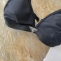 PRADA's new backless one-piece swimsuit in black, simple and atmospheric, suitable for swimming i