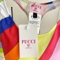 PUCCI new high stretch fitness long yoga suit sports set~small vest Slimming and lifting buttock