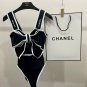 the 95 Chanel new socialite style one-piece swimsuit suitable for various swimsuits ♀ Beach sw