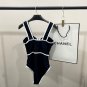 the 95 Chanel new socialite style one-piece swimsuit suitable for various swimsuits ♀ Beach sw