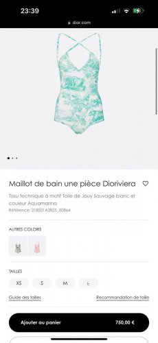 the new 80 Dior swimsuit suitable for various scenarios &acirc;�� Beach swimming pools, hot springs, w