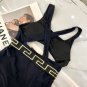 the new Versace one-piece swimsuit suitable for swimsuits in various scenarios ♀ Beach swimmin
