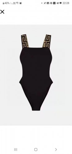 the new Versace one-piece swimsuit suitable for swimsuits in various scenarios &acirc;�� Beach swimmin_346