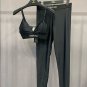Tom Ford's new gradient high elasticity fitness yoga suit sports set~sexy small suspender (with c