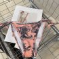 tyDior's new classic animal jungle Ruyi print cross backless one-piece swimsuit (with ches