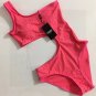 tyFend  new double F-letter printed waist hollow exposed waist small sexy slanted shoulde_1076