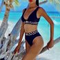 tyVersac  New Avatar Ribbon Bikini Split Swimsuit Set Black SML