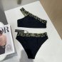 tyVersac  new special design crossbody shoulder strap splicing strapless split swimsuit f