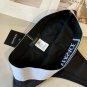 Versac  New Ribbon Bikini Split Swimsuit Set Black and White SML_3