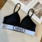 Versac  New Ribbon Bikini Split Swimsuit Set Black and White SML_459