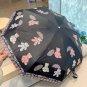 Burberry % manual folding umbrella with UV protection fabric imported from Taiwan, wi
