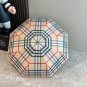 Burberry Classic Grid Five Fold Manual Folding Sunny Umbrella with Imported UV Protecti_43