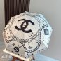 CHANEL % manual folding umbrella with UV protection fabric imported from Taiwan, orig_1910