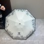 CHANEL % manual folding umbrella with UV protection fabric imported from Taiwan, orig_2366