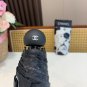 CHANEL % manual folding umbrella with UV protection fabric imported from Taiwan, orig_3381