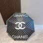 CHANEL % manual folding umbrella with UV protection fabric imported from Taiwan, orig_3894