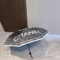 CHANEL % manual folding umbrella with UV protection fabric imported from Taiwan, orig_3894