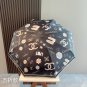 CHANEL % manual folding umbrella with UV protection fabric imported from Taiwan, orig_5558