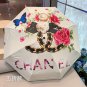 CHANEL % manual folding umbrella with UV protection fabric imported from Taiwan, orig_5936