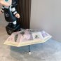 CHANEL Chanel Triple Fold Automatic Folding Umbrella Fashion Original OEM Quality Exqui_3865