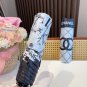 CHANEL Chanel Triple Fold Automatic Folding Umbrella Fashion Original OEM Quality Exqui_3898
