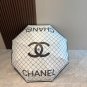 CHANEL Chanel Triple Fold Automatic Folding Umbrella Fashion Original OEM Quality Exqui_3898