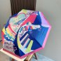 CHANEL Chanel with light, alarm, three fold automatic folding umbrella, fashionable ori