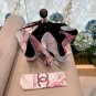 CHANEL lollipop triple fold automatic folding umbrella, made of imported UV resistant u