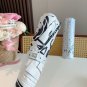 CHANEL rose head handle, three fold automatic folding umbrella, blocks 99% of direct UV_1486
