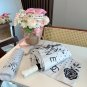 CHANEL rose head handle, three fold automatic folding umbrella, blocks 99% of direct UV_1486