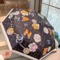 CHANEL rose head handle, three fold automatic folding umbrella, blocks 99% of direct UV_1905