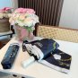 CHANEL rose head handle, three fold automatic folding umbrella, blocks 99% of direct UV_1917