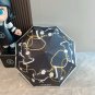 CHANEL rose head handle, three fold automatic folding umbrella, blocks 99% of direct UV_1917