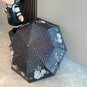 CHANEL rose head handle, three fold automatic folding umbrella, blocks 99% of direct UV_4279