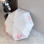 CHANEL rose head handle, three fold automatic folding umbrella, blocks 99% of direct UV_4281