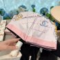 CHANEL rose head handle, three fold automatic folding umbrella, blocks 99% of direct UV_4825