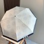 CHANEL three fold automatic folding umbrella blocks 99% of direct UV rays on the umbrel