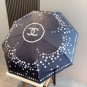 CHANEL three fold automatic folding umbrella blocks 99% of direct UV rays on the umbrel_4809