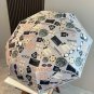 CHANEL Triple Fold Automatic Folding Umbrella Made from Taiwan Imported UV Protective U_729