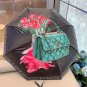 CHANEL Triple Fold Automatic Folding Umbrella Made from Taiwan Imported UV Protective U_737