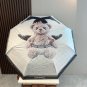 CHANEL Triple Fold Automatic Folding Umbrella Made from Taiwan Imported UV Protective U_744
